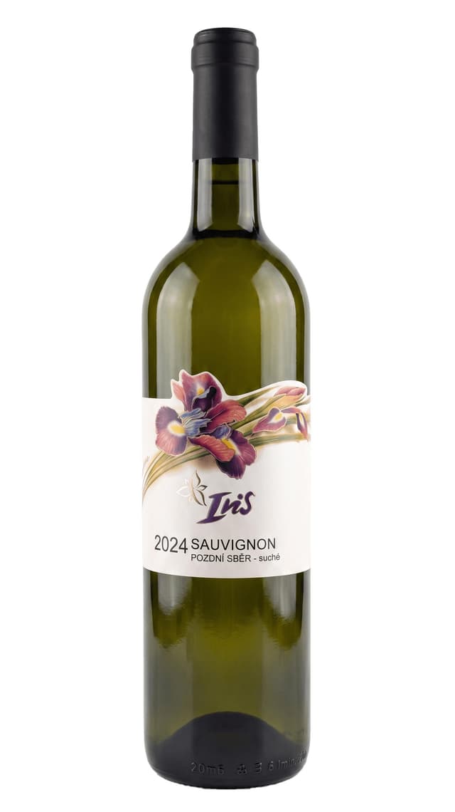 Víno Iris - Sauvignon 2024 pozdní sběr suché